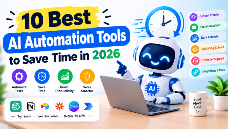 10 Best AI Automation Tools to Save Time in 2026