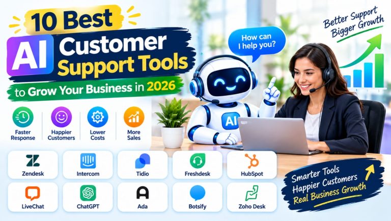 10 Best AI Customer Support Tools to Grow Your Business in 2026