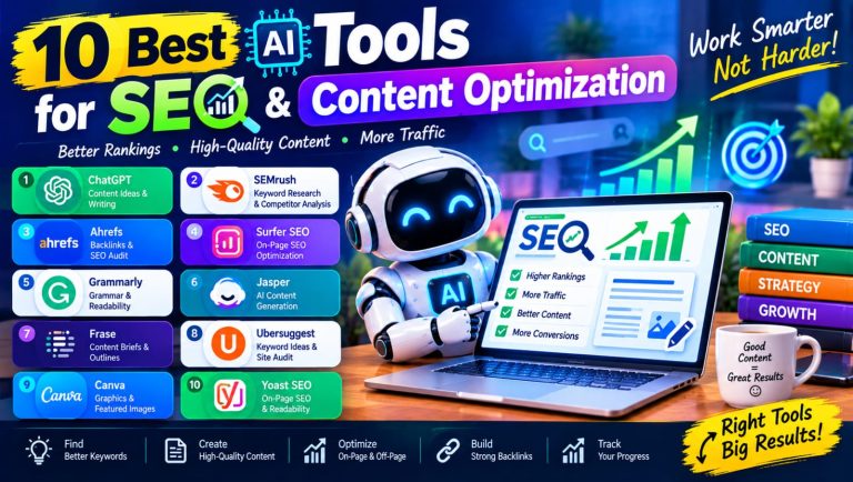 10 Best AI Tools for SEO and Content Optimization