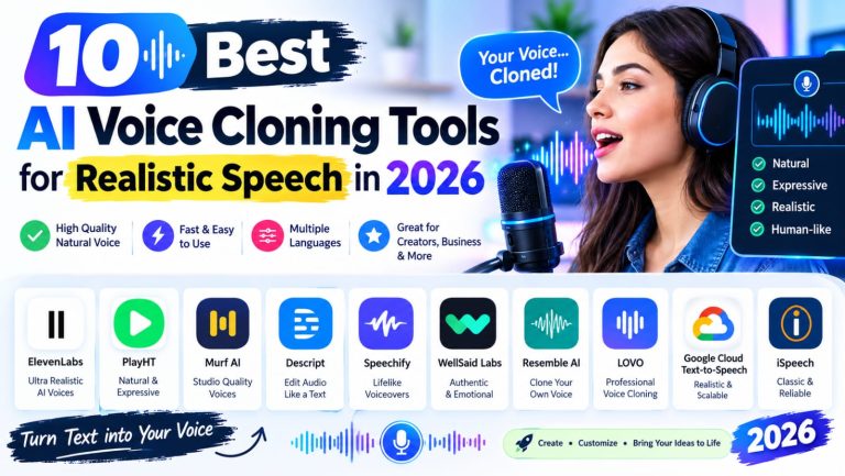 AI Voice Cloning Tools